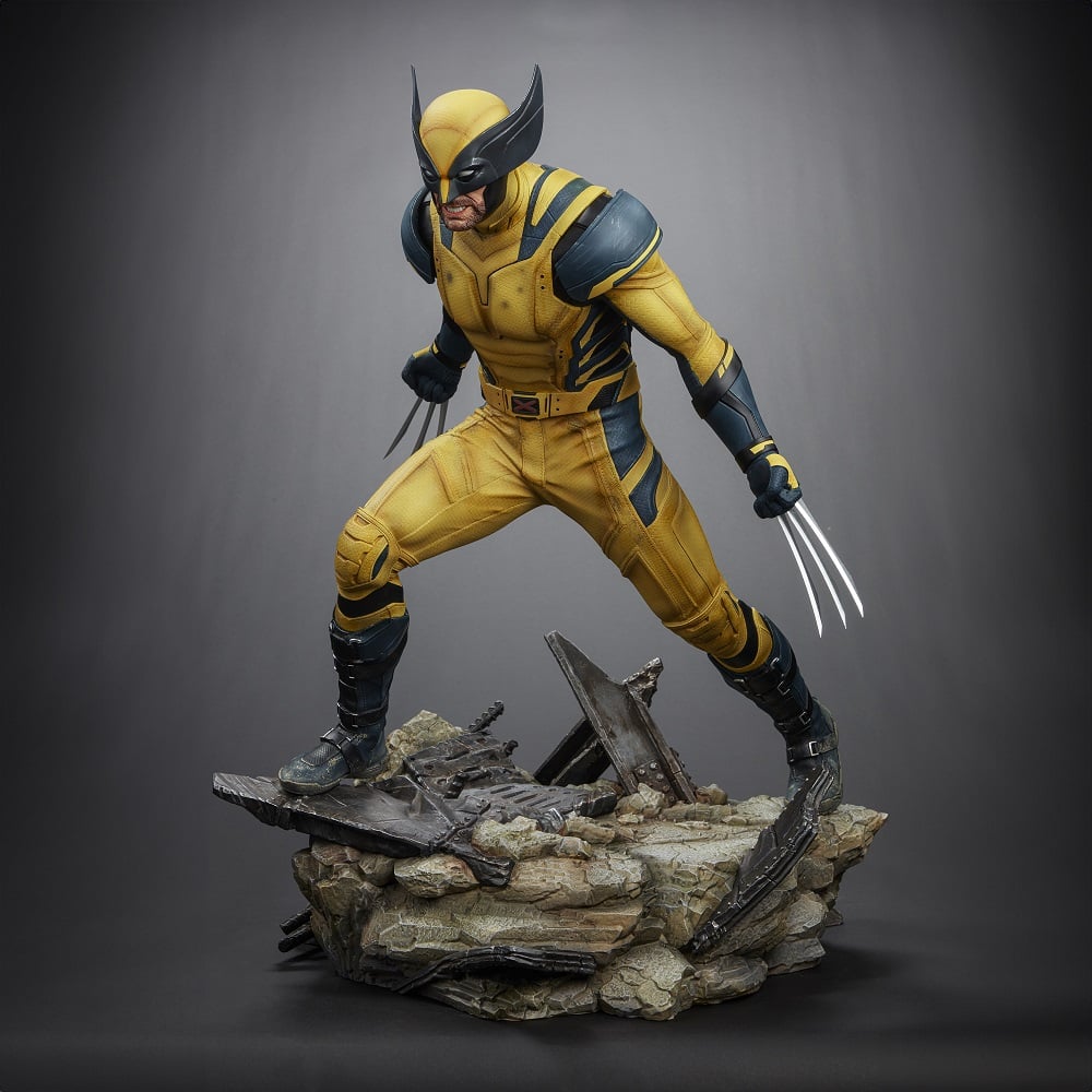 Iron Studios - Legacy Replica 1/4 - Marvel - Deadpool et Wolverine - Wolverine Statue 51cm - flash vidéo