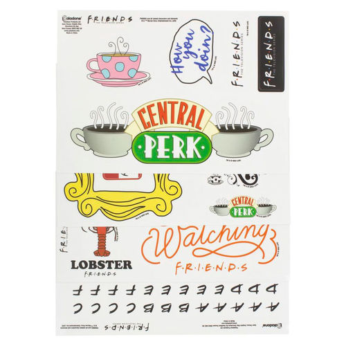 Friends - Décalcomanies - flash vidéo
