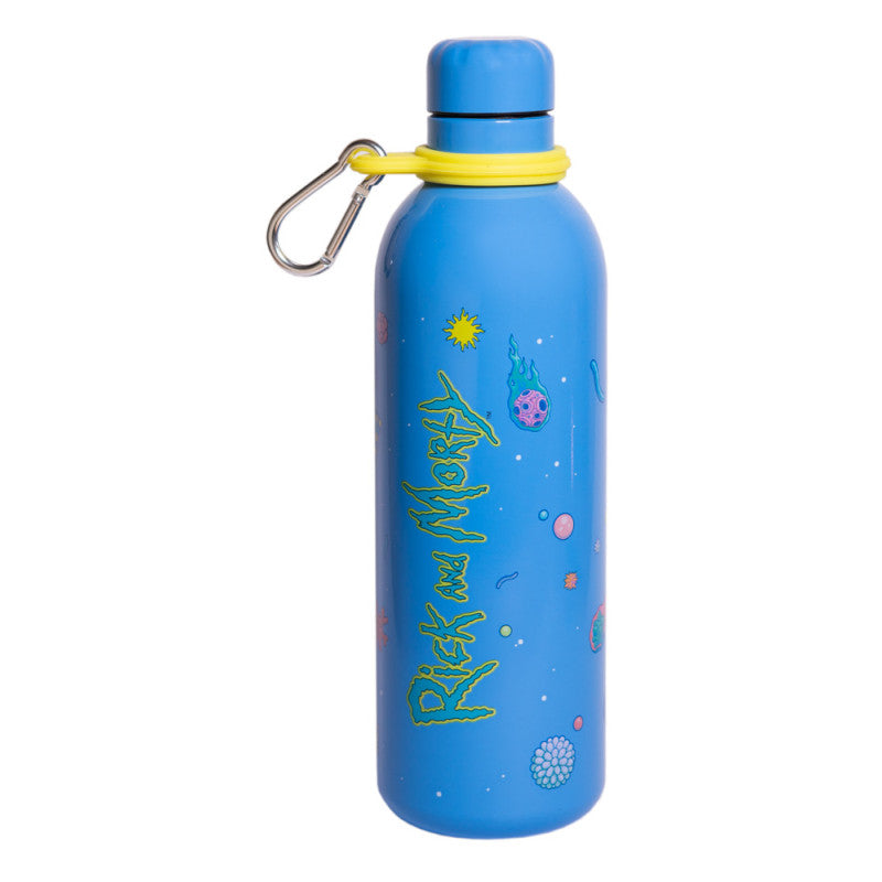 Bouteille d'eau en acier inoxydable Rick et Morty 500ml - flash vidéo