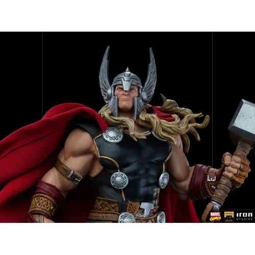 Iron Studios - Deluxe Arts Scale 1/10 - Marvel - Thor Unleashed Statue 28cm - flash vidéo