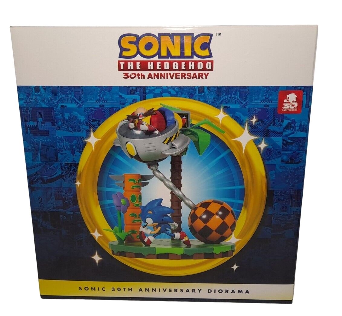 SEGA - Statue officielle du 30e anniversaire de Sonic The Hedgehog - flash vidéo