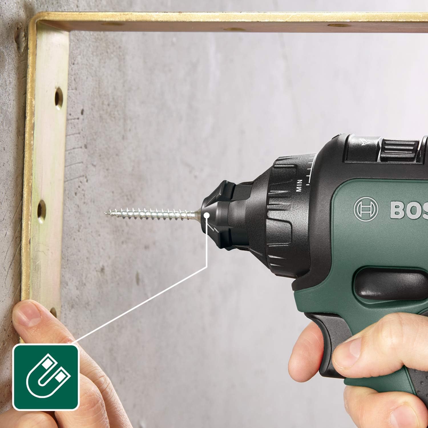 Bosch - Perceuse-visseuse sans fil Advanced Drill 18 - flash vidéo