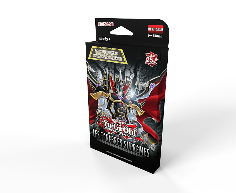 Yu-Gi-Oh! JCC - Pack de 3 Boosters Les Ténèbres Suprêmes (Blister cartonné) - flash vidéo