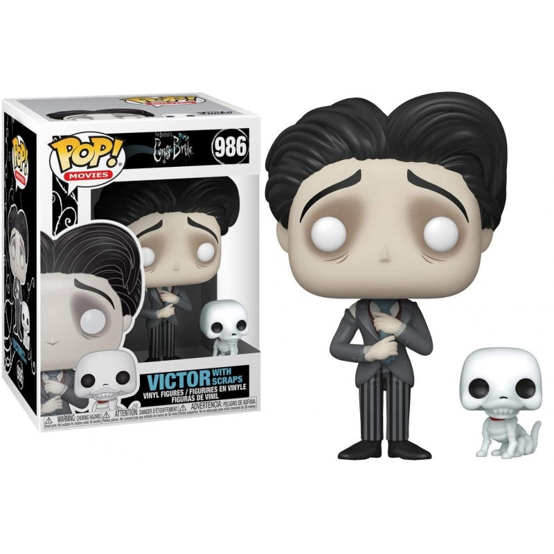 Funko Pop! Movies: Corpse Bride - Victor with Scraps - flash vidéo
