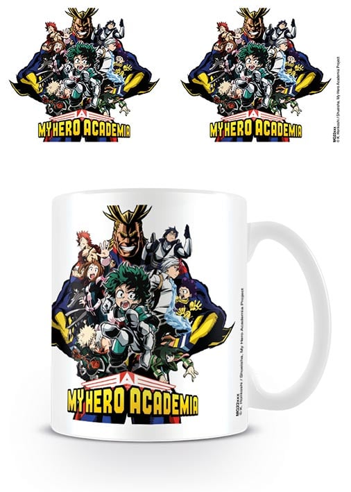 My Hero Academia - Character Burst Coffee Mug 315ml - flash vidéo