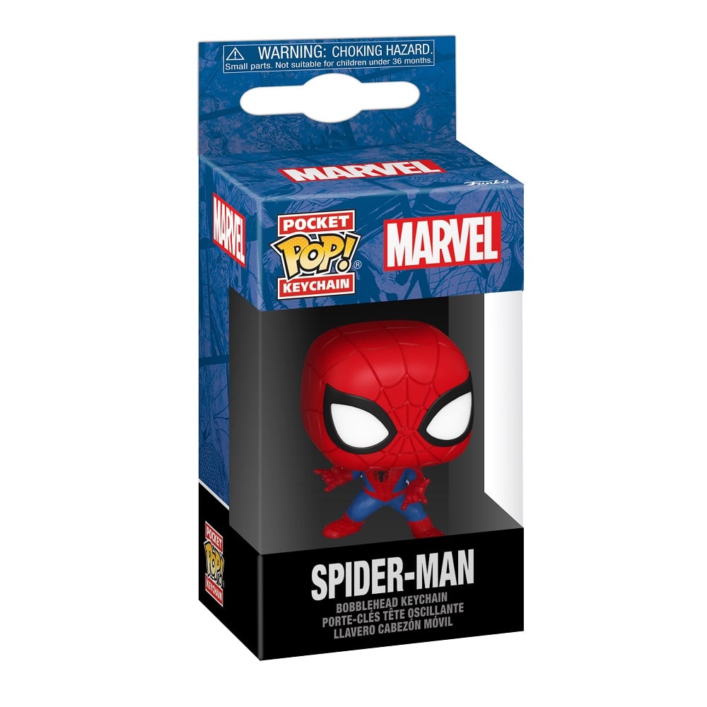 Funko Pocket Pop! Keychain: Marvel New Classics - Spider-Man - flash vidéo