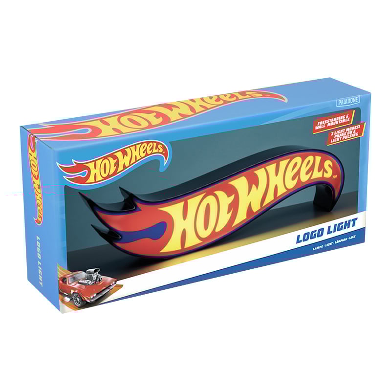 Hot Wheels - Lampe en forme de logo Hot Wheels - flash vidéo