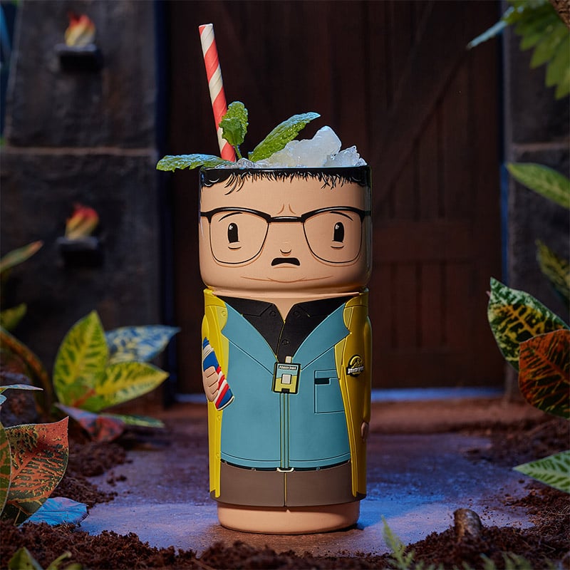 Jurassic Park - Mug isotherme réutilisable Coscup Dennis Nedry - flash vidéo