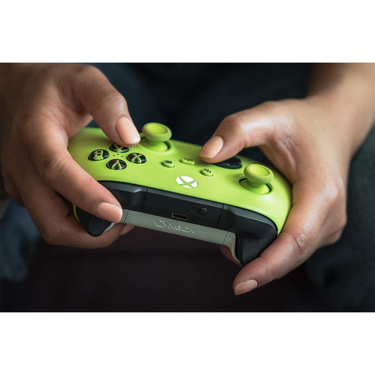 Manette sans fil Xbox Electric Volt pour Xbox Series X|S, Xbox One, Windows 10 et Mobile - flash vidéo
