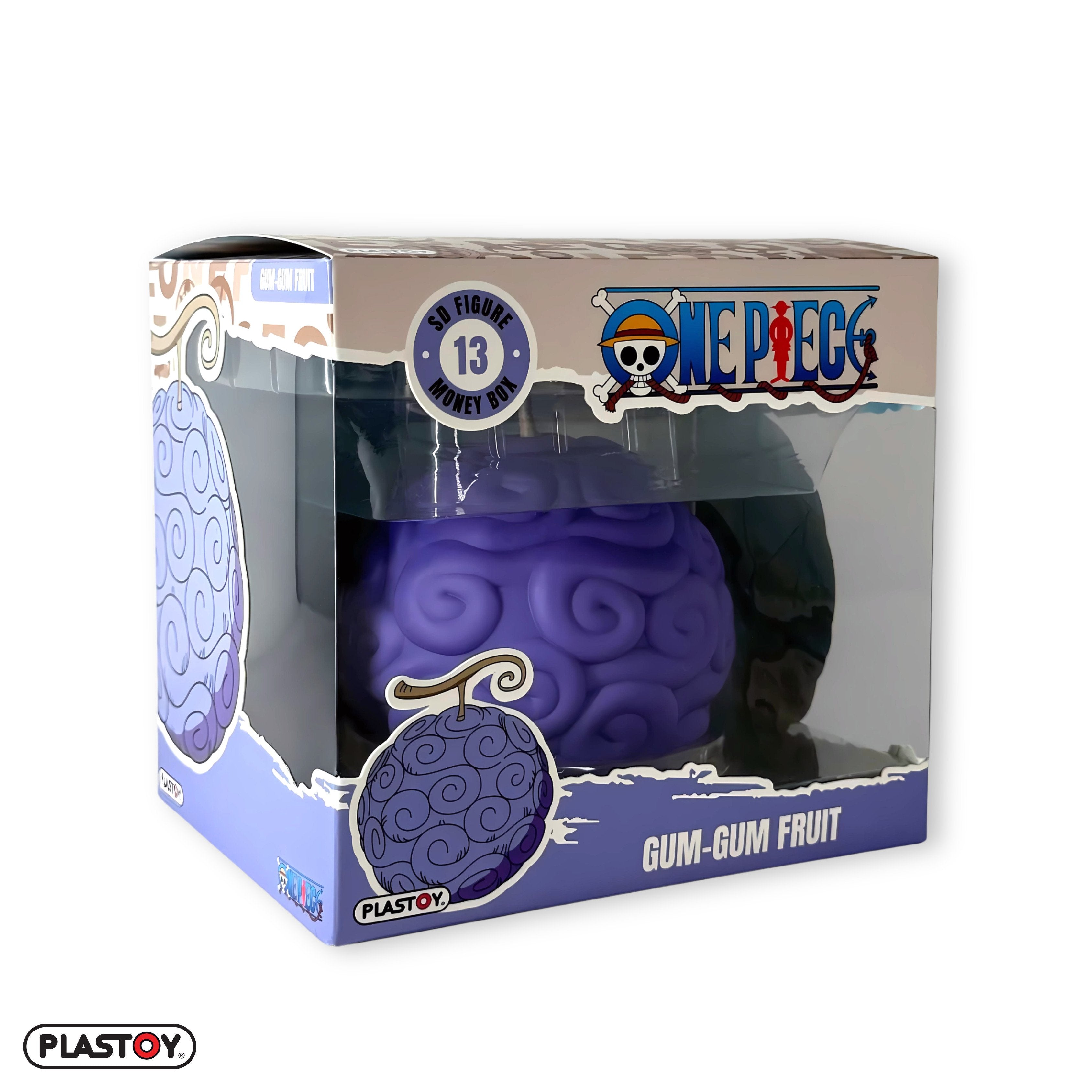 One Piece - Tirelire Fruit du démon Gum-Gum - flash vidéo