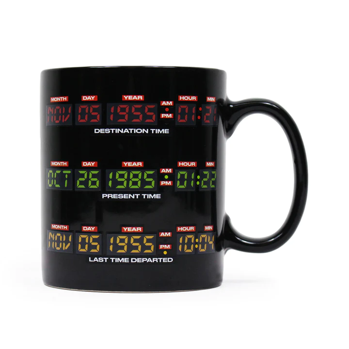 Retour vers le Futur - Mug Thermodynamique - flash vidéo