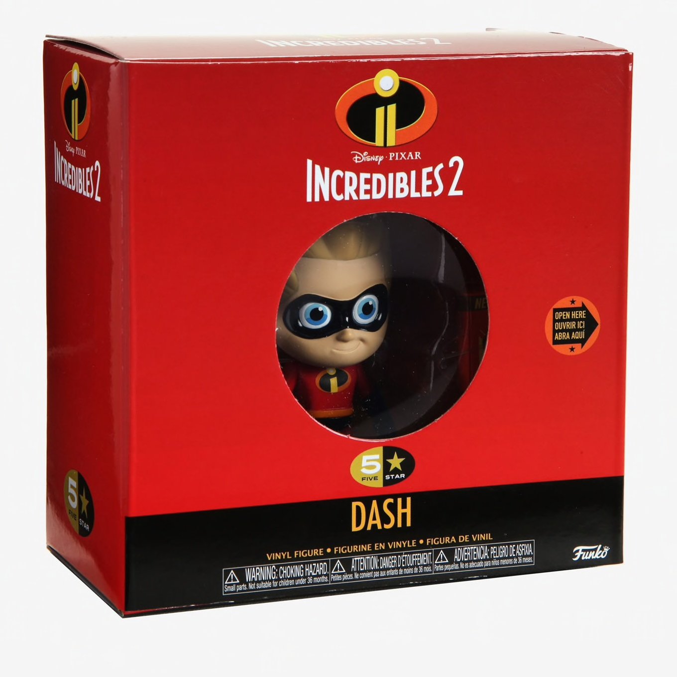 Funko 5 Star Disney/Pixar Incredibles 2 Dash ENG Merchandising - flash vidéo