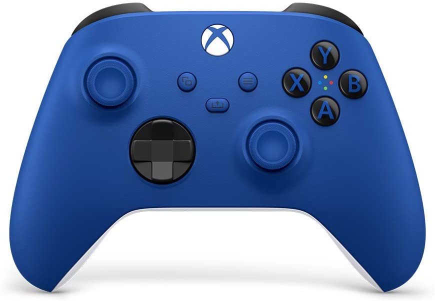 Manette sans fil Xbox Shock Blue pour Xbox Series X|S, Xbox One, Windows 10 et Mobile - flash vidéo