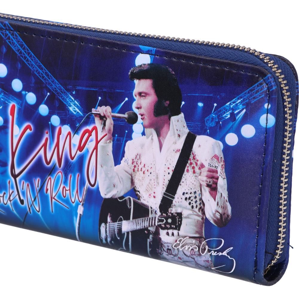 Elvis - Porte-monnaie The King of Rock and Roll 19cm - flash vidéo