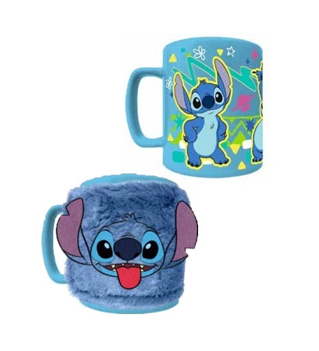 Lilo et Stitch - Fuzzy Mug "Stitch" 440ml - flash vidéo