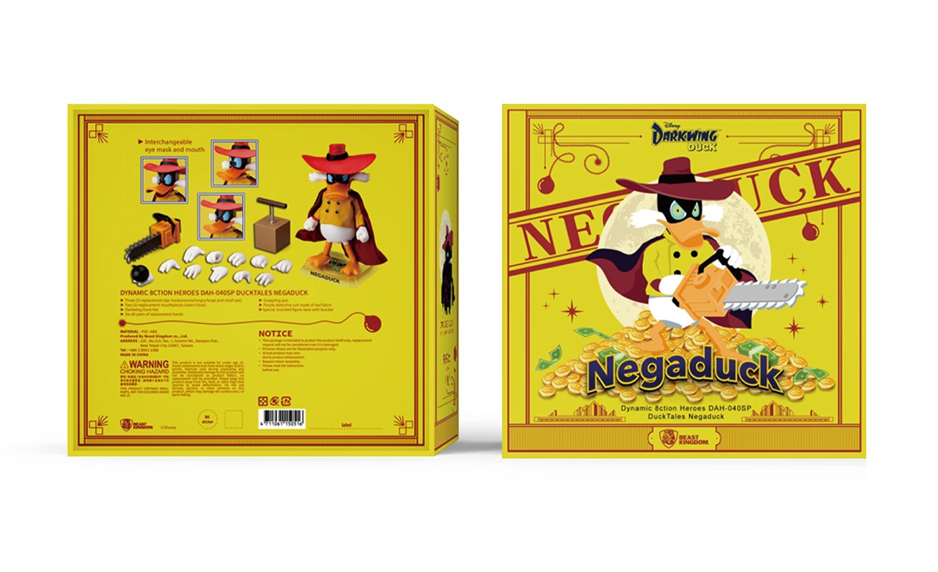 Disney - DAH-040SP - Myster Mask - Nega Duck - flash vidéo