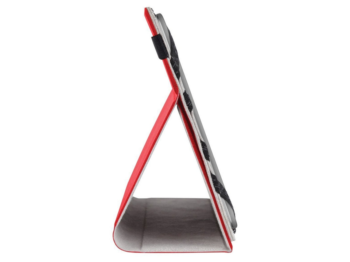 Targus Foliostand Étui universel pour tablette 7-8" Rouge - flash vidéo