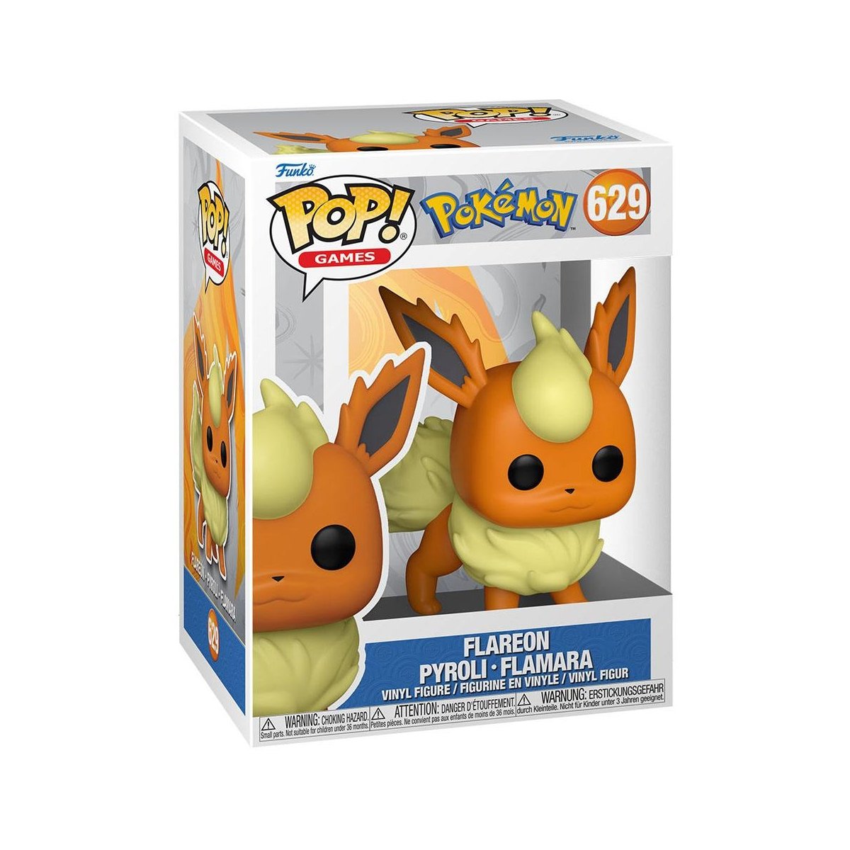 Funko Pop! Games: Pokémon - Pyroli MULT Merchandising - flash vidéo