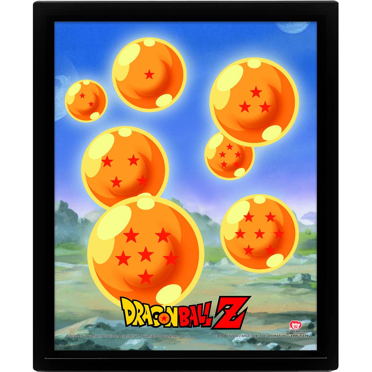 Dragon Ball Z - Affiche lenticulaire 3D Shenron déchaîné - flash vidéo