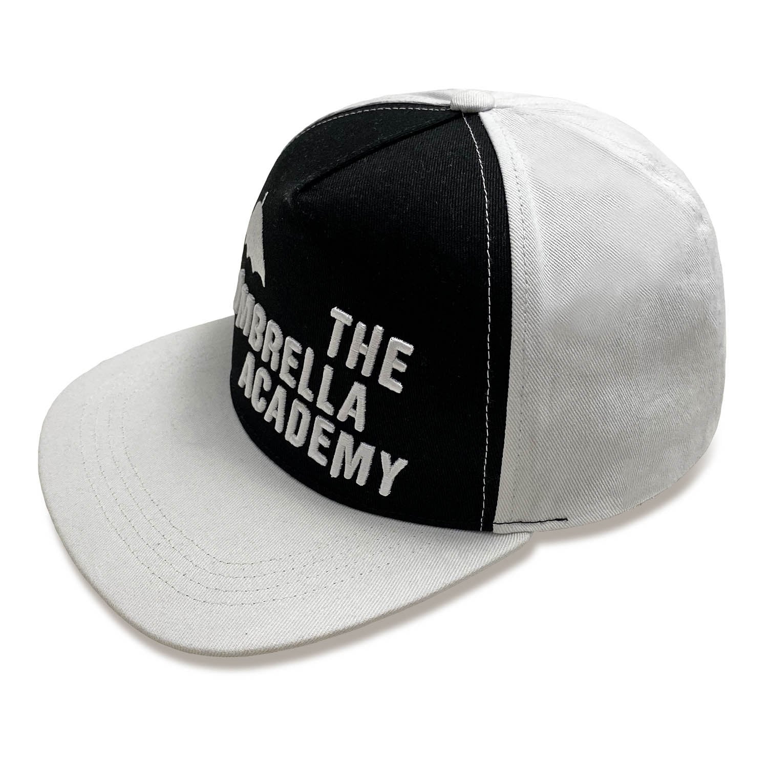 The Umbrella Academy - Casquette Snapback Noire et Blanche Logo - flash vidéo