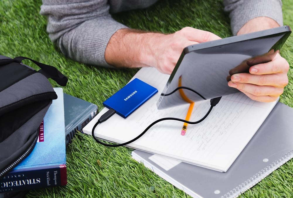 SAMSUNG Portable SSD T7 2TB - flash vidéo