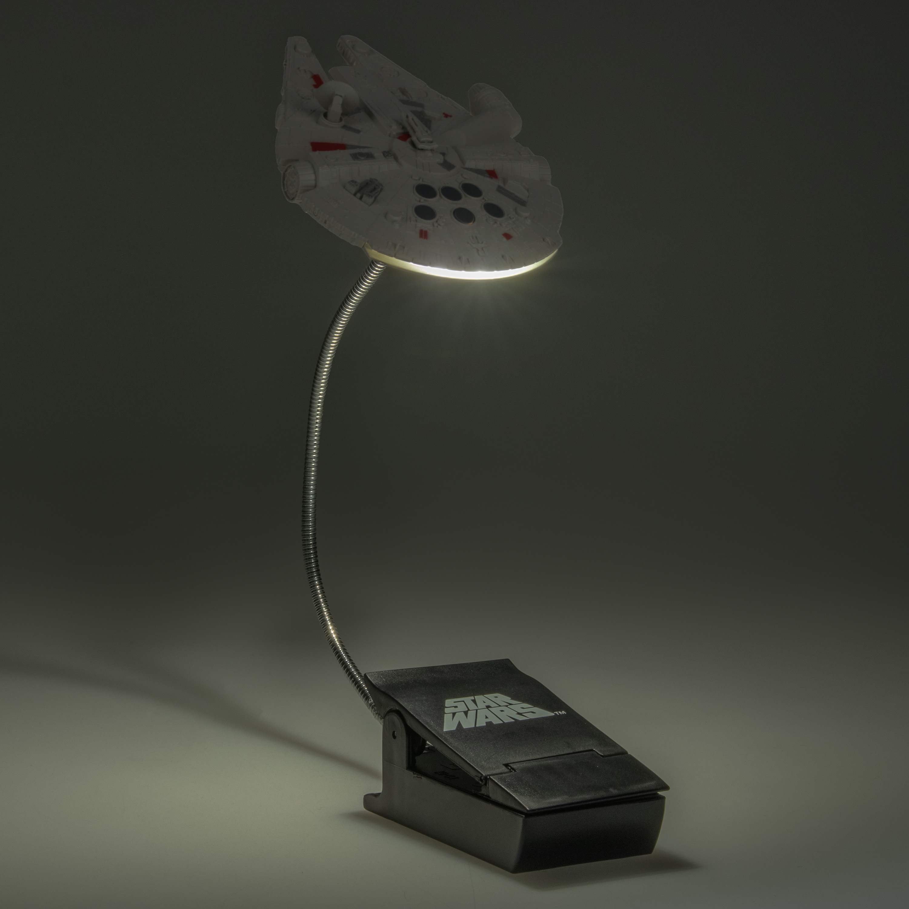 Star Wars - Lampe de lecture Faucon Millenium - flash vidéo