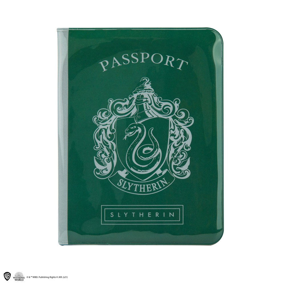 Harry Potter - Couverture de passeport et Porte-étiquette Serpentard - flash vidéo