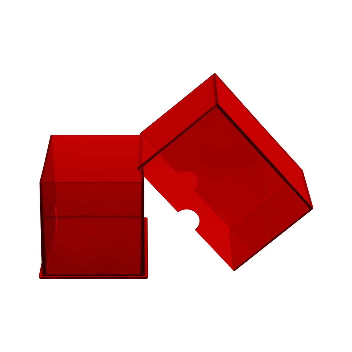 Ultra Pro - Eclipse 2-Piece 100+ Deck Box : Rouge pomme - flash vidéo