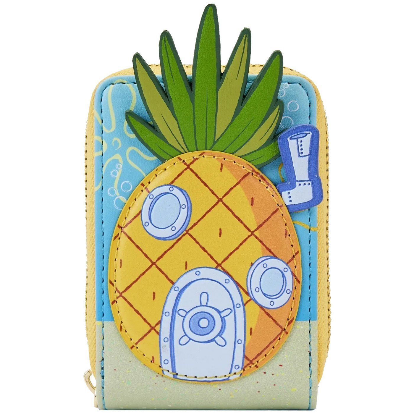 Loungefly: Nickelodeon SpongeBob Squarepants Pineapple House Accordion Wallet - flash vidéo