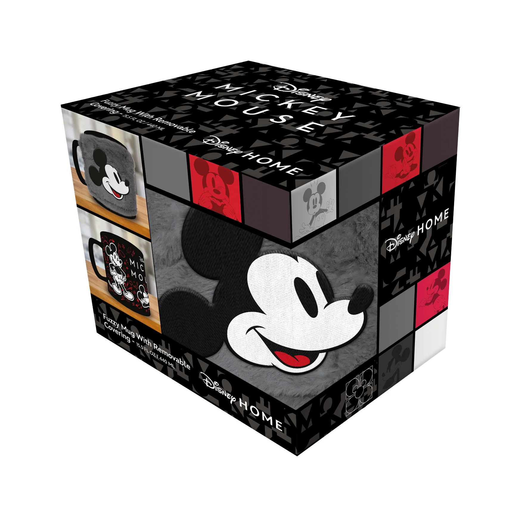 Mickey Mouse - Fuzzy Mug "Mickey" 440ml - flash vidéo