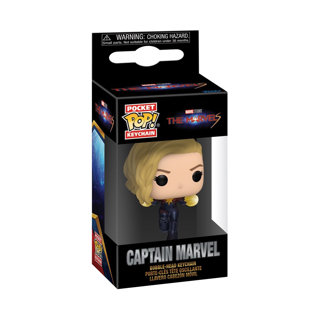 Funko Pocket Pop! Keychain: The Marvels - Captain Marvel - flash vidéo