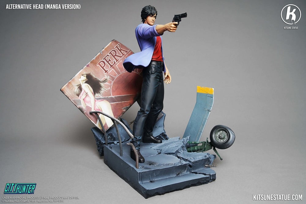 Legend Figure - City Hunter - Ryô Saeba (Nicky Larson) 1/6 Statue 36cm - flash vidéo