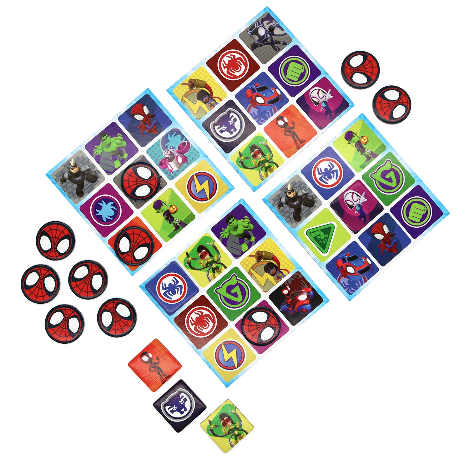 Shuffle - Assortiment de jeux de société Spidey et ses amis extraordinaires - flash vidéo