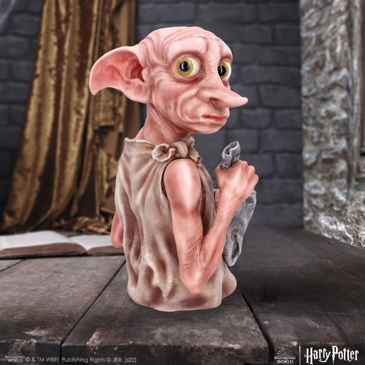 Harry Potter - Buste Dobby 30cm - flash vidéo