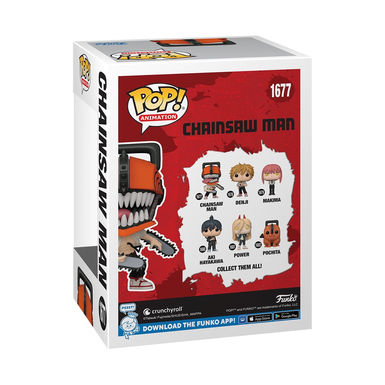 Funko Pop! Animation: Chainsaw Man - Chainsaw Man (Chance of Bloody Chase Edition) - flash vidéo