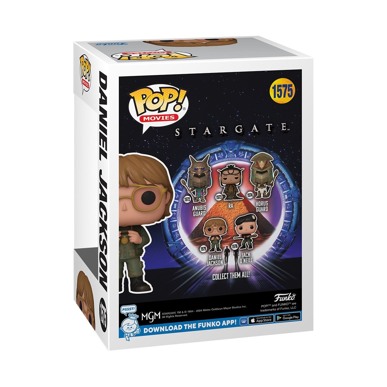 Funko Pop! Movies: Stargate - Daniel Jackson - flash vidéo