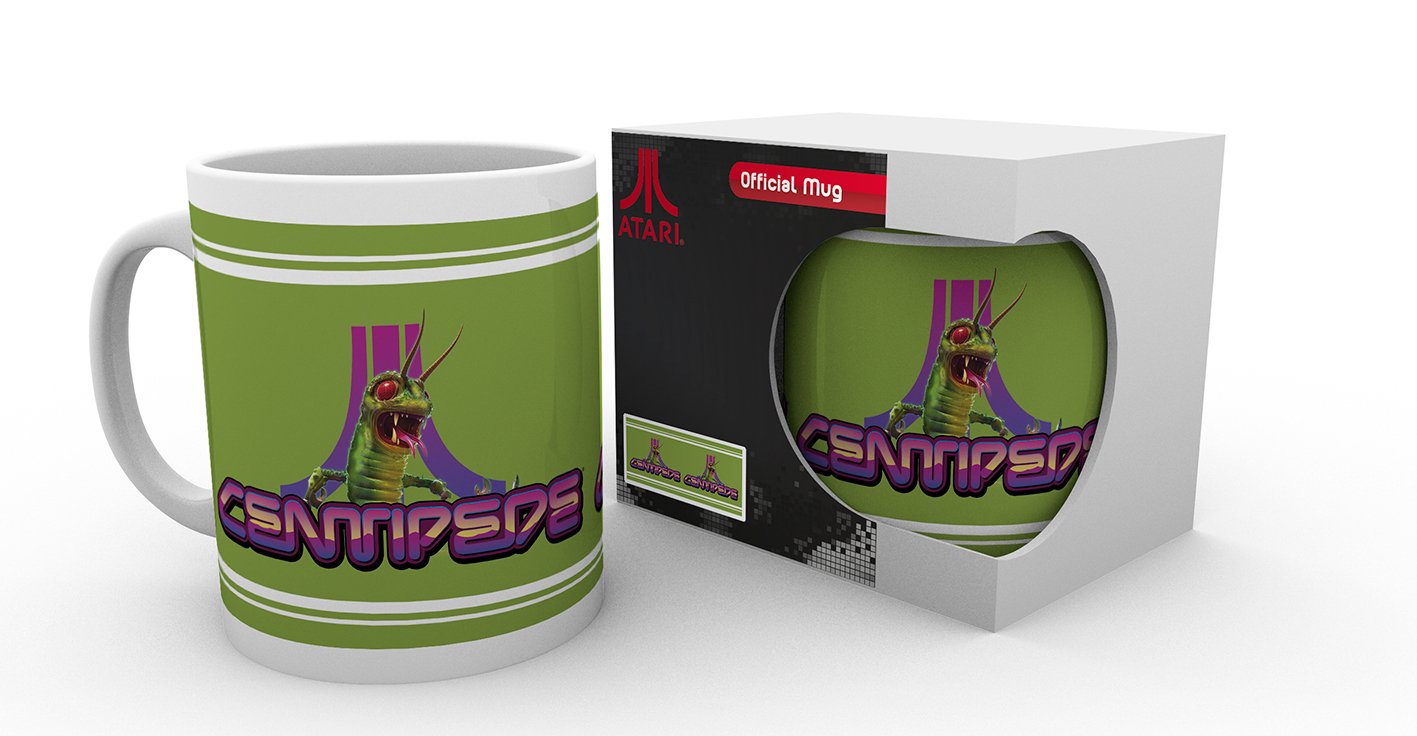 Atari Mug - Green Centipede - flash vidéo