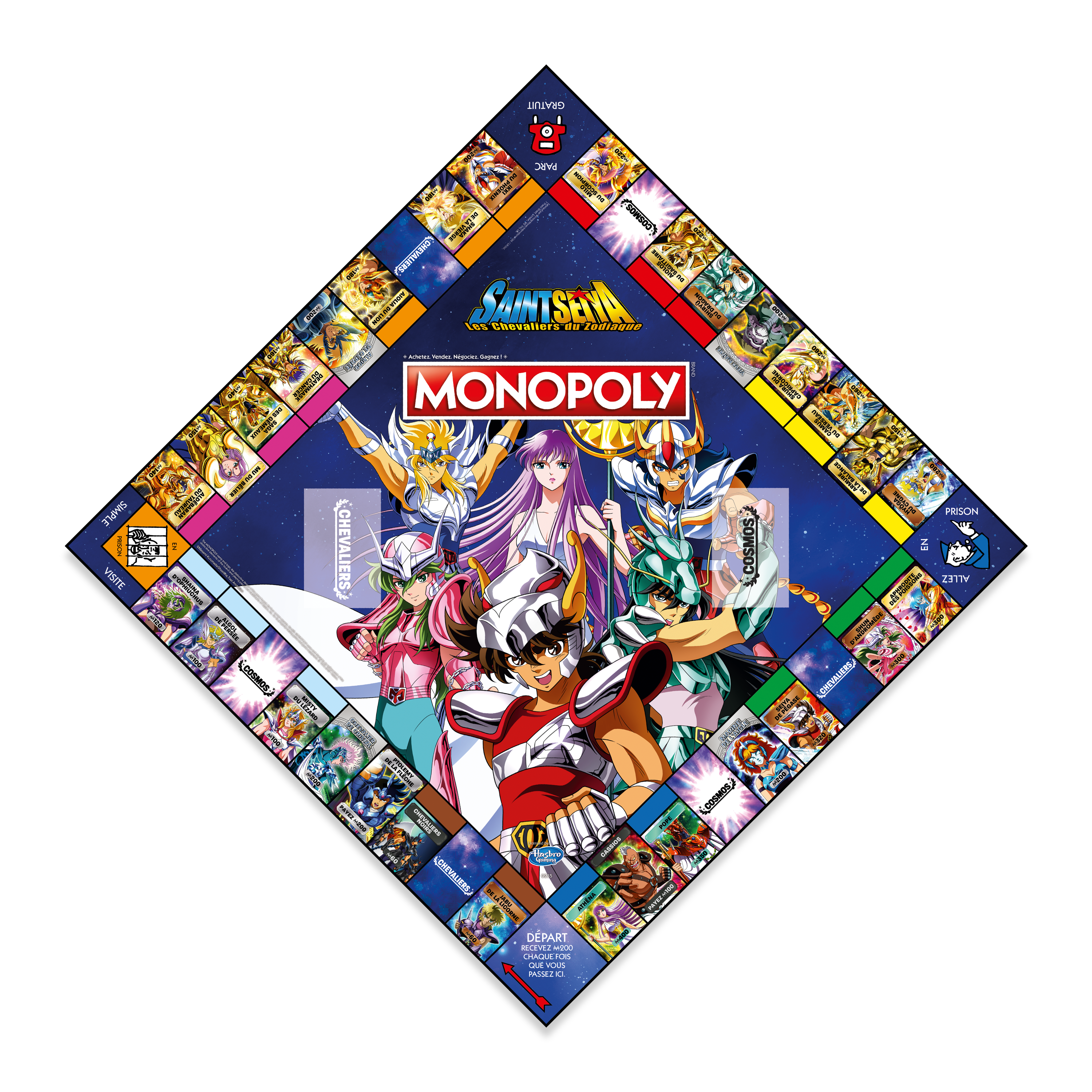 Monopoly - Saint Seiya - flash vidéo