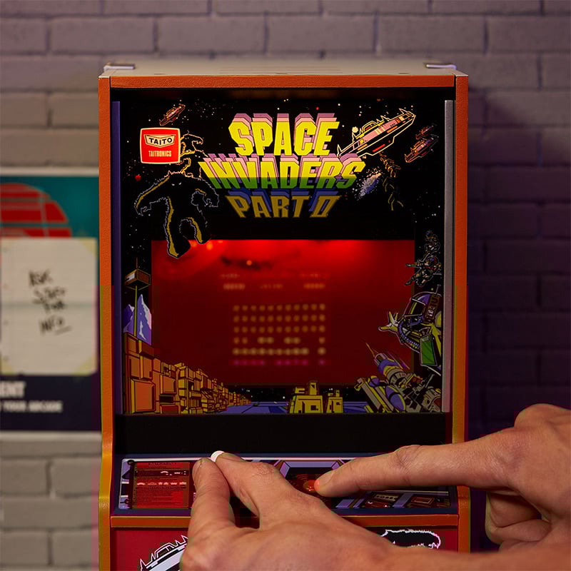 Numskull - Cabine d'arcade Space Invaders II à l'échelle 1/4 - flash vidéo