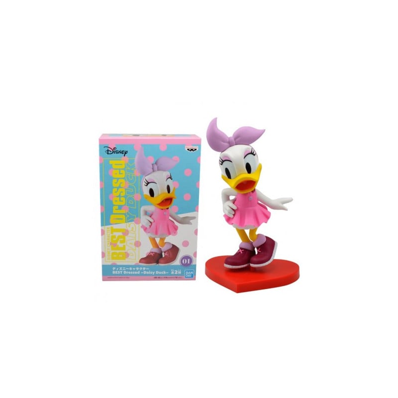 Disney Characters Q Posket Best Dressed Daisy Duck Ver. A - flash vidéo