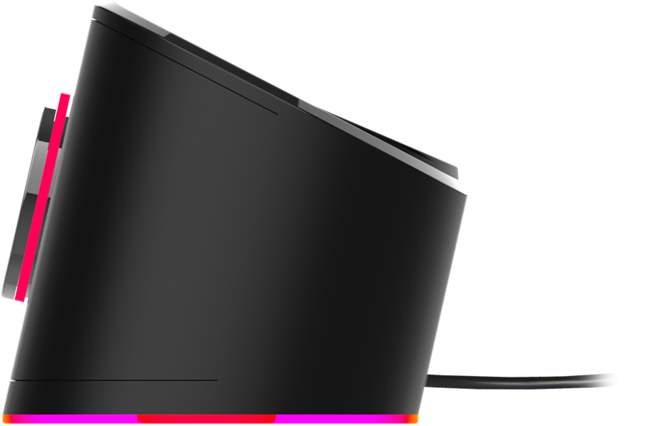 EgoGear - Barre de son de bureau RGB SAU50 - flash vidéo