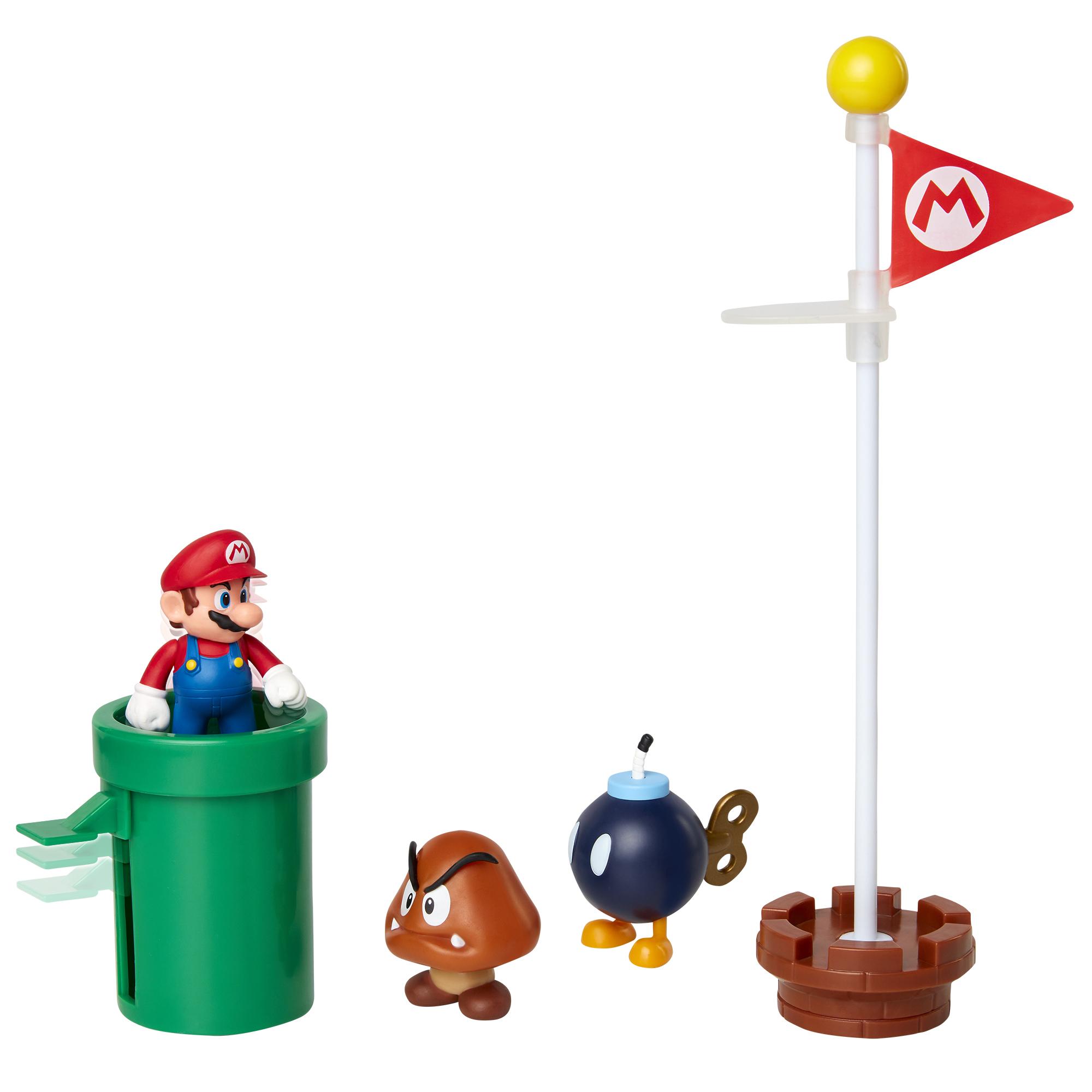 Nintendo - Super Mario Diorama de la Plaine du Grand Chêne - flash vidéo