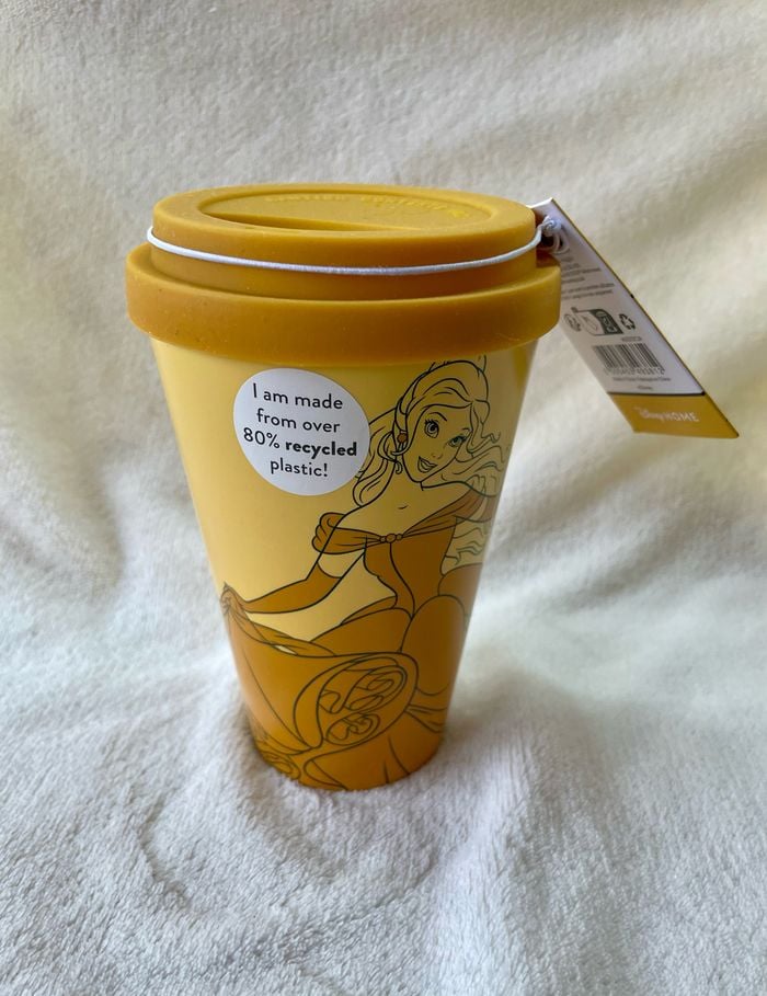 Disney - Aladdin - Mug de voyage en rPET Belle 400ml - flash vidéo
