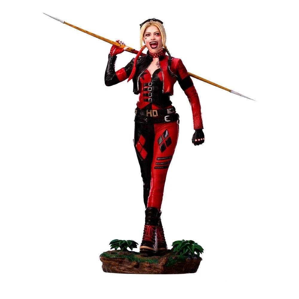 Iron Studios - BDS Arts Scale 1/10 - DC Comics - The Suicide Squad 2 - Harley Quinn Statue 21cm - flash vidéo