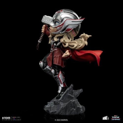 Iron Studios - MiniCo - Marvel - Thor: Love and Thunder - Mighty Thor Jane Foster Statue 15cm - flash vidéo