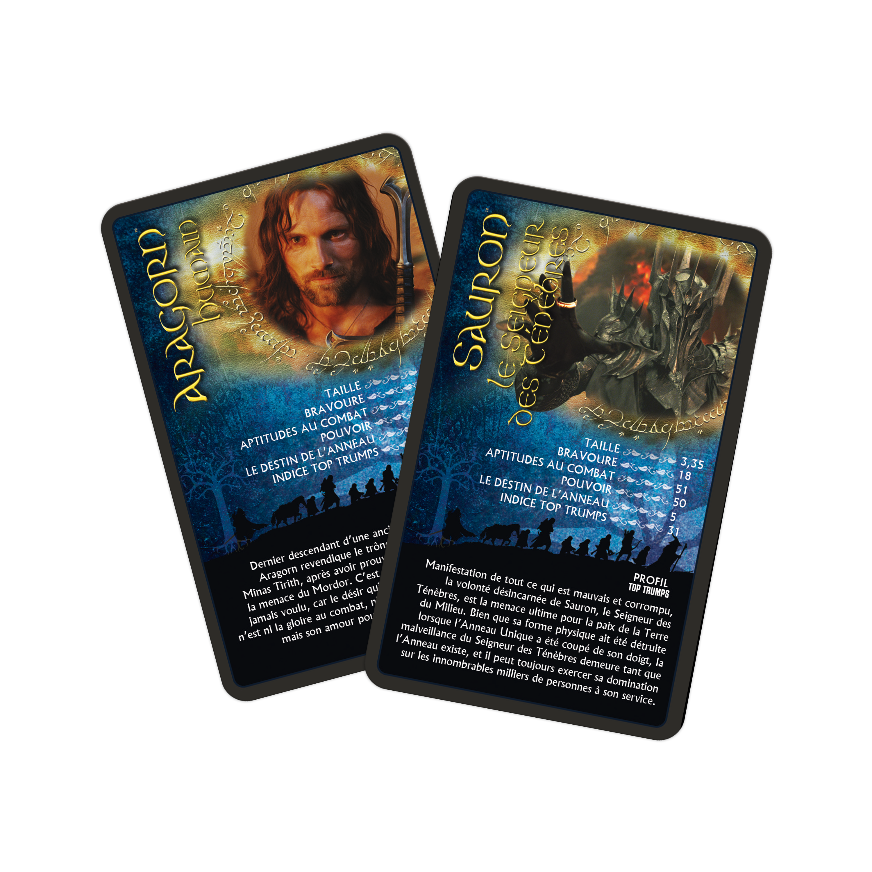 Top Trumps - Le Seigneur des Anneaux - flash vidéo