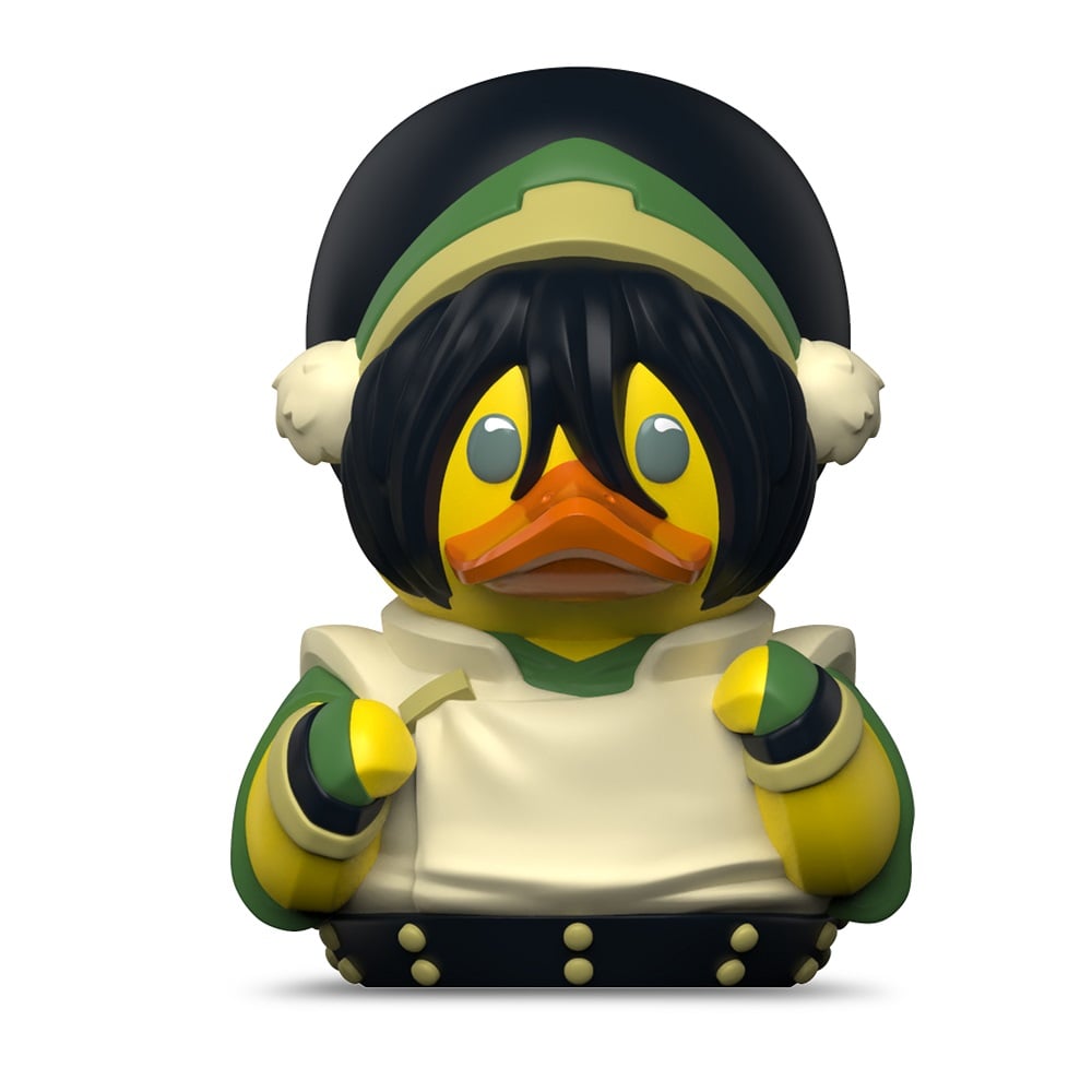 Numskull - TUBBZ Canard de bain - Avatar, le dernier maître de l'air - Toph Beifong (Première Édition) - 9cm - flash vidéo