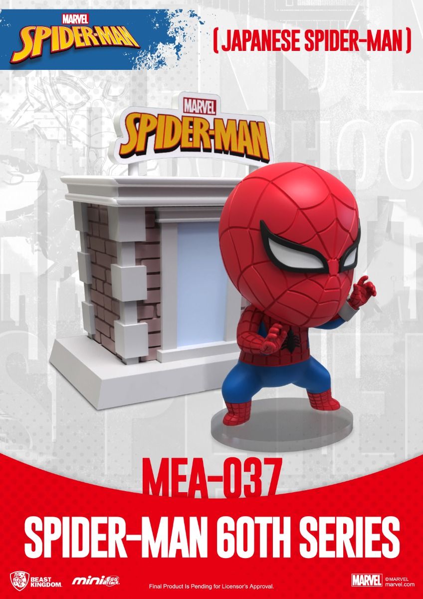 Marvel - MEA-037 - Spider-Man 60th Anniversaire Series (Set) - flash vidéo