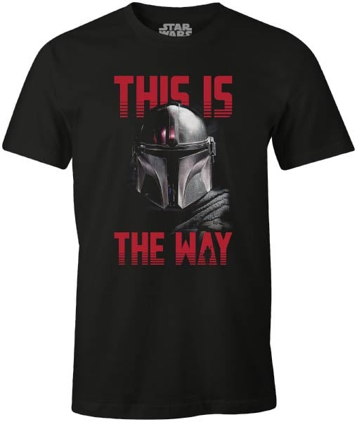 Star Wars - T-shirt Noir Hommes - This is the way - M - flash vidéo