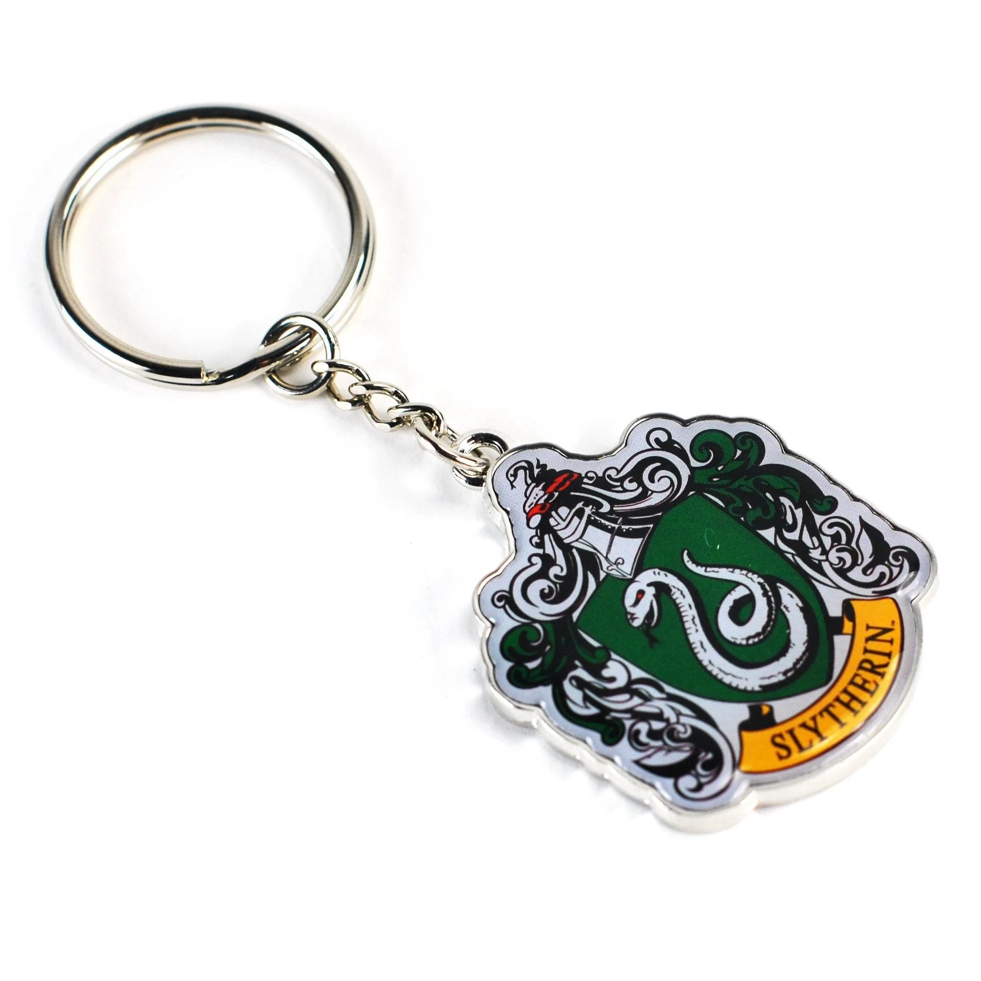 Harry Potter - Porte-clés métallique Blason de Serpentard - flash vidéo